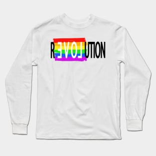 Revolution Love Rainbow Long Sleeve T-Shirt